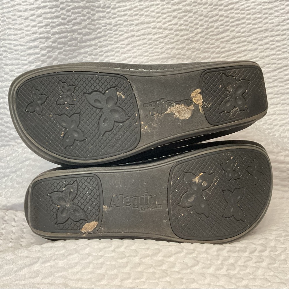 Alegria Black Clog Size 37 - Picture 7 of 9